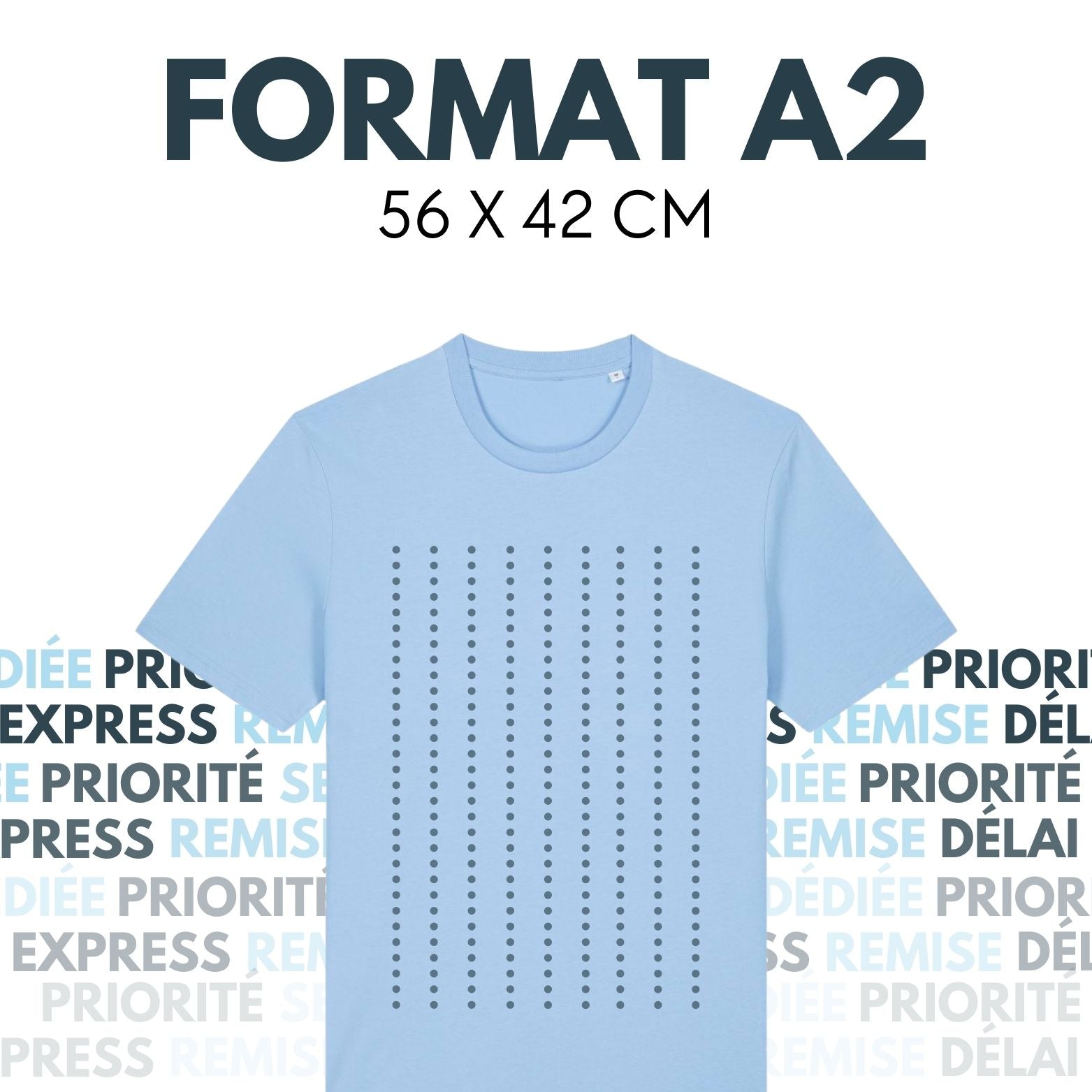 FORMAT A2 - Feuille de transfert DTF